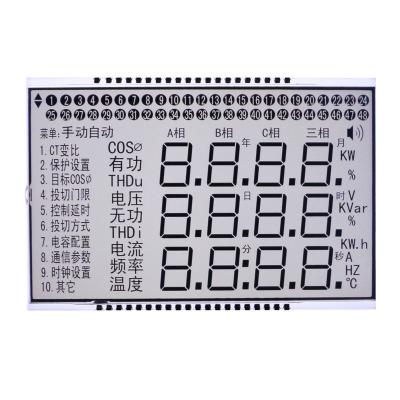 China Factory Price Custom 0.5 To 10 Inch Screen Segment Glass LCD Display Meter for sale