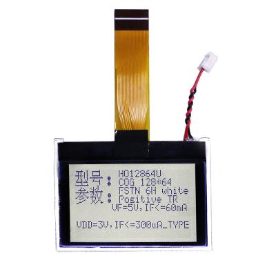 China Factory Supply 128*64 Dot LCD Display Monochrome Graphic Module With 2inch Backlight for sale