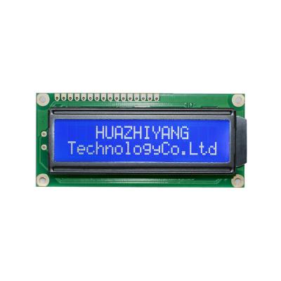 China Application Factory Price 5v STN Industrial Blue COB 16x2 Character Lcd Display for sale