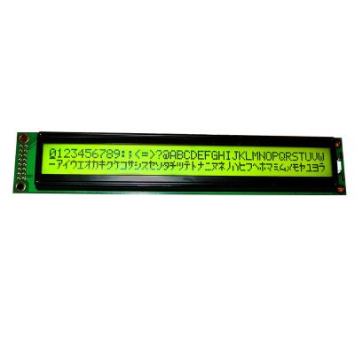 China Factory direct sales 40x2 character lcd display with dimension 182 x 33.5mm lcd modules 6.2inch for sale