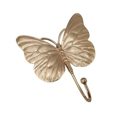 China JEWELRY DISPLAY HANGER BUTTERFLY GOLD HIGH QUALITY METAL zinc alloy for sale