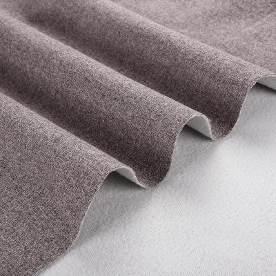 China Breathable H1706 New Style material polyester outdoor linen curtain sofa fabric by the yard for sale