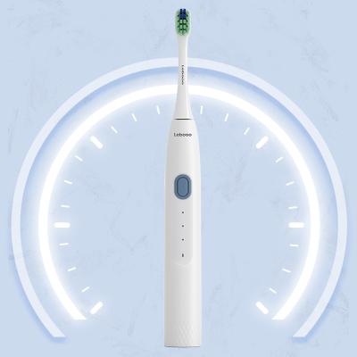 China Lebooo Custom Ultrasonic Toothbrush Dupont Bristle Logo Travel Wireless Filling Portable Electric Toothbrush New 2022 for sale