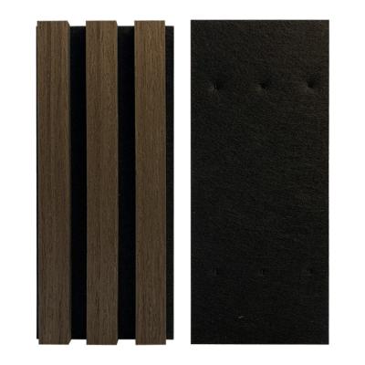 China Akupanel Sound Proof Environmental Wood Slats Highly Efficient Environmental E0 Grade Absorption Sound Proof Wall Panels Used On Wall Or Ceilings for sale