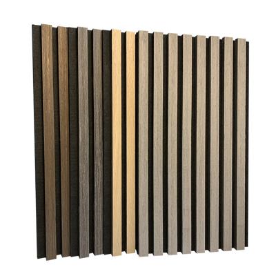 China China Factory Good Quality 3D Wood Polyester Fiber Industrial Acoustic Wooden Flat Panel Modern Classic Traditional for sale