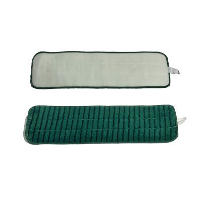 China Viable Hot Selling Dry Flat Replacement Microfiber Mop Pad Refills for sale