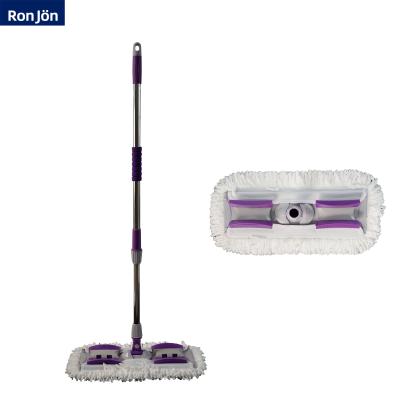 China Factory Sustainable Supply Magic Durable Microfiber Floor Cleaning Flat Lazy Mop For Home for sale