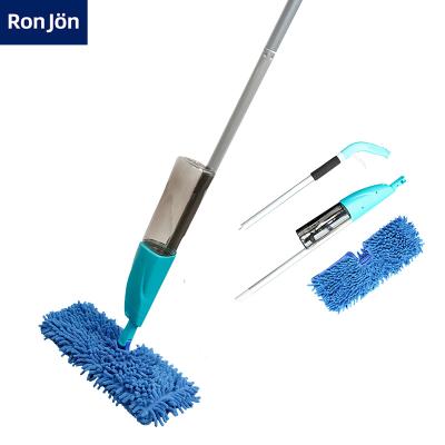 China Viable Hot Sale Magic Water Jet Mop Floor Cleaning Chenille Flat Spray Mop With Sprayer for sale