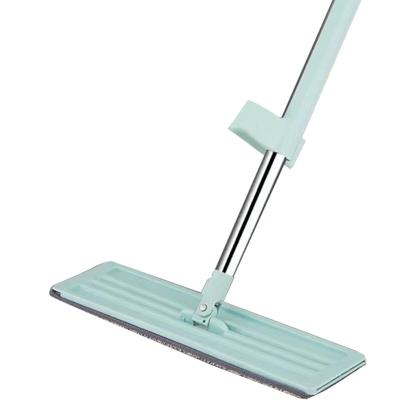 China Household 35cm Floor Broom Protection Hands Free Lazy Wet Dry Floor Cleaning Flat Mop Wholesale Viable for sale