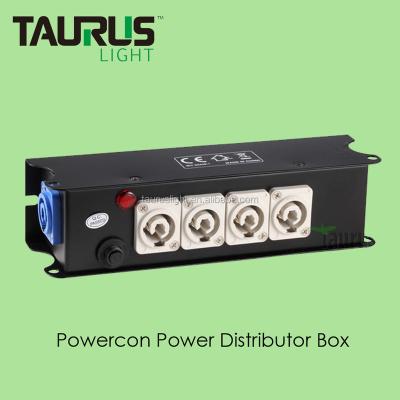 China Stage Lighting Audio Equipment Powercon Power Distributor Box TPB-002 for sale