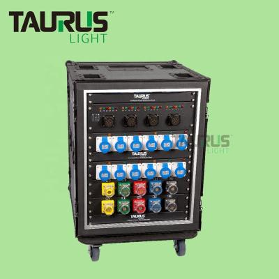 China 12x16A ECO 3pin Output 36 Channel Power Rack Power Rack 5P 400A Multi Stage Power Distribution Box for sale