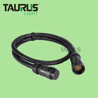 China Industrial Equipment Power Cable 19Pin 13 Pin Cable 10m 20M 30M Stage Light Socapex for sale