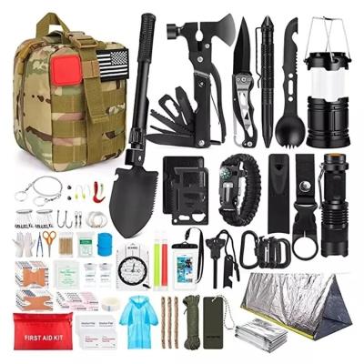 China Outdoor Camping Rise Move JK-B-009 250 Pieces IFAK Molle First Aid Survival Kit Outdoor Emergency First Aid Tactical Kit For Camping for sale