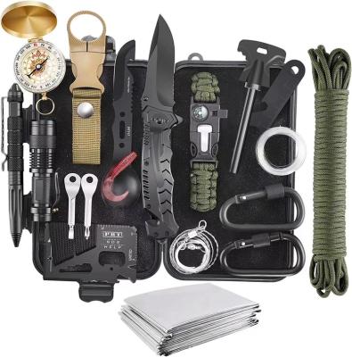 China Outdoor Camping Hiking JK-H-015 Travel Travel Outdoor Camping Hiking Survival Survival Survival First Aid Kit SOS Tactical Kit Set for sale