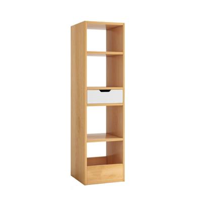 China (Other) Adjustable MDF Storage Bookcase For Home Furniture Factory Cheap Wooden Bookcase for sale