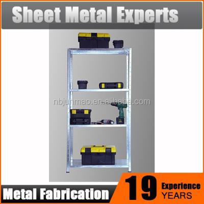 China Corrosion Protection Home Garage Metal Shelving 4 Lyers Metal Shelf Home Storage for sale