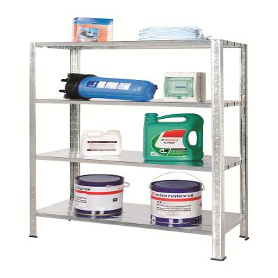 China Corrosion Protection Four MDF Shelf , DIY Metal Shelf Sample Display Metal Racks for sale