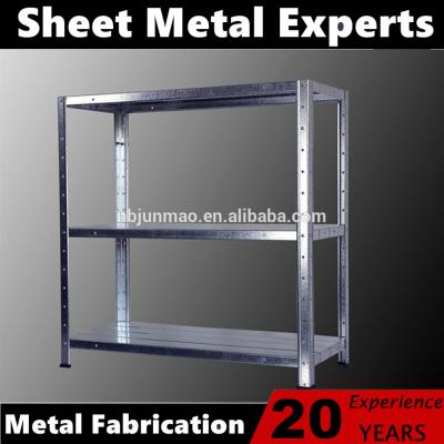 China Corrosion Protection Ningbo Factory DIY METAL Storage Shelving Unit Metal Shelf Bracket for sale