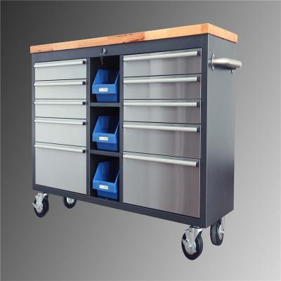 China Garage Metal Roller Tool Cabinet Trolley Tool Box Tool Cart 13drawer for sale