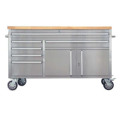 China Steel Filing Cabinet Metal Garage Workshop Storage Tool Box Roll Cabinet for sale