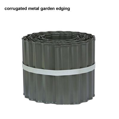 China Easily Assembled High Quality Corrugated Steel Landscaping Edge In Garden Lawn Use Metal for sale