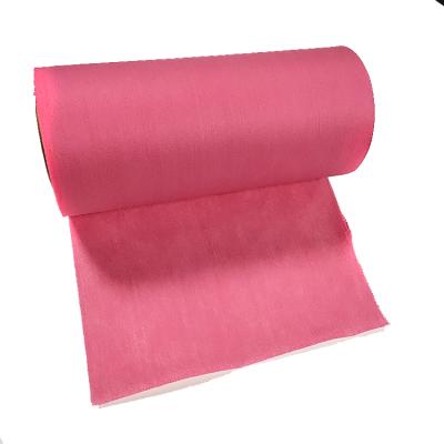 China Breathable Fabrics Spunlace Wood Pulp Nonwoven Fabric Lace Fabric Customized Plain Rolled With Carboard Tube, Then Wrapped With PE Bag Dyed for sale