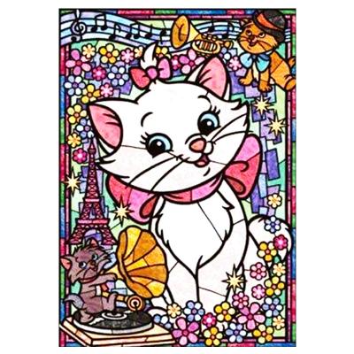 China Glass Wall Hanging Modern Cat Print Canvas Art Canvas Painting 5d Diamond Painting for sale