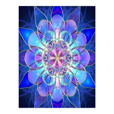 China Home decoration; gifts ; wedding embroidery Kit Flower 5D Diamond Painting Mandala of Art Crafts Round Full Diamond of decoration canvas for sale