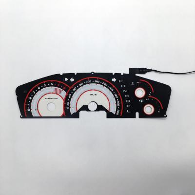 China Customized EL Glowing EL Car Meter Tachometer Gauge for sale