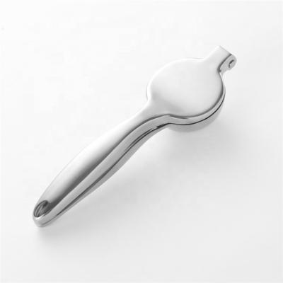 China Factory Direct Sales Multifunctional Hand Viable Manual Squeezer Customized Silver Stainless Steel Fruit Lemon Squeezer for sale