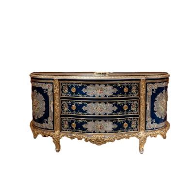 China (Size) Design Luxury European Style Adjustable Full Set Bucket Cabinet Customized Handmade Painted Furniture LD-1503-1289 for sale