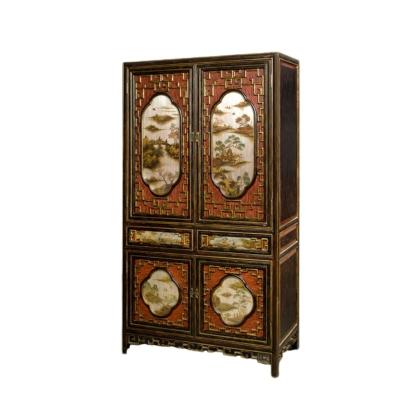 China Customized Full Cabinet Luxury Design Handmade Furniture Antique Decorative Furniture A10LD-1403-1129 for sale