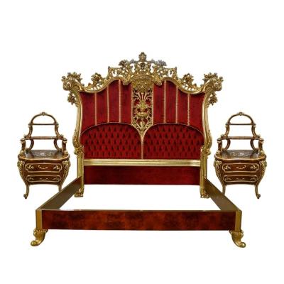 China Adjustable (Height) Customized European Royal Luxury Furniture Design Bedroom Furniture for sale