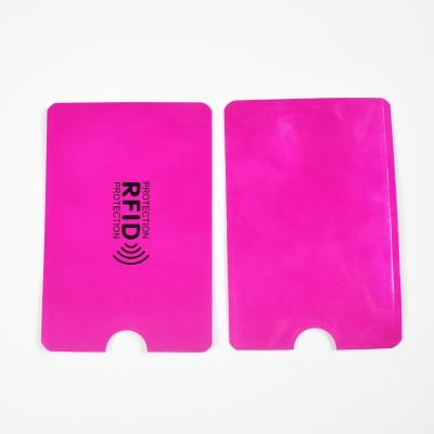 China Waterproof / Waterproof RFID Blocking Sleeves Secure Card Protector Anti-scan Card Sleeves for sale