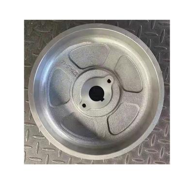 China Other Heavy Duty 4.5X12 Slot Steel Black Customizable Rim For Forklift for sale