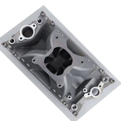 China Chevy Small Block V8 Vortec Single Board Computer Performance Hurricane Plus Aluminum Performance Customizable Intake Manifold With Kits for sale