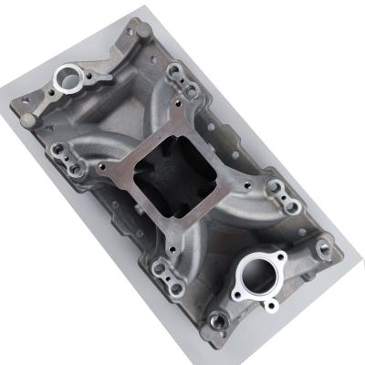 China Single Board Computer V8 Performance Single Flat Fuel Injection Chevy Small Block Aluminum Customizable Intake Manifold With Kits for sale