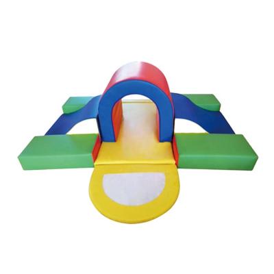 China Eco - Friendly Baby Center Indoor Entertainment Family Play Equipment Soft Set for sale