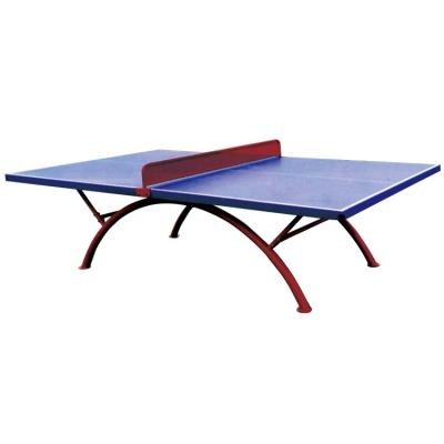 China Waterproof Rain 50mm Table Top Thickness SMC Waterproof Outdoor Ping Pong Tables for sale