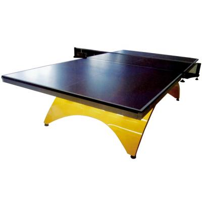 China Indoor exercising & Indoor Competition Used For Box Ping Pong Table Training And Competition Ping Pong Table Gold Rainbow for sale