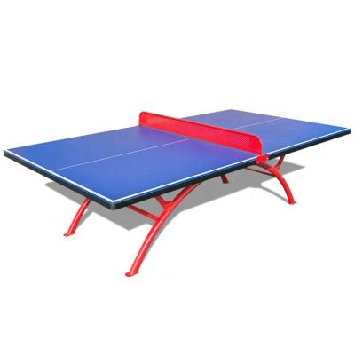 China Dismountable Rainbow Ping Pong Table Legs SMC Ping Pong Table Outdoor Rain Waterproof for sale