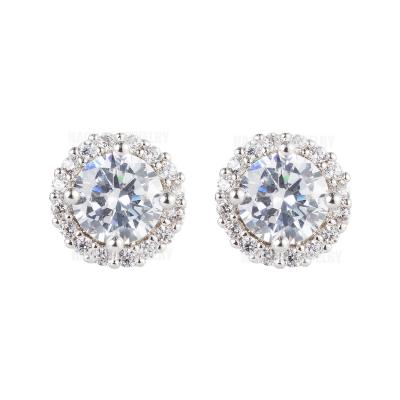 China Cheap Price Sterling Silver Earrings Diamond Women Chinese Luxury Earrings From Handmade Jewelry Manufacturer for sale