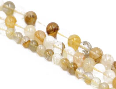 China Jewelry Making Natural Loose Beads High Quality Natural Crystal Loose Beads Wholesale Citrine Beads for sale