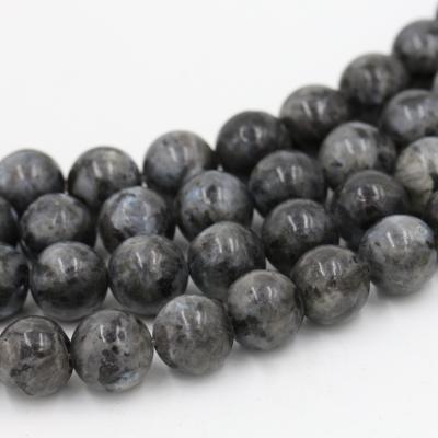 China Charm New Arrival Loose Beads Black Labradorite Gemstone Beads Stone Beads Loose for sale