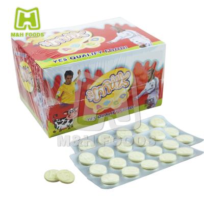 China 14.5g Natural Sweet Milk Tablets Candy Hard Candy for sale