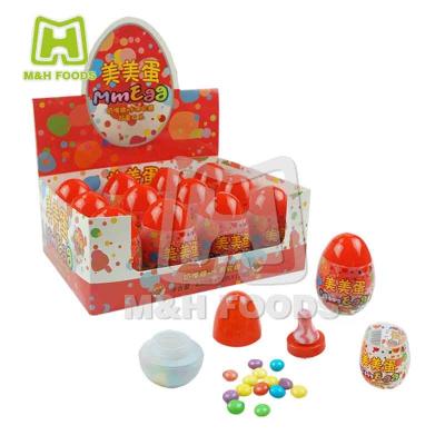 China Natural Surprise Egg Nipple Shape Candy With Soft Gummy Candy for sale