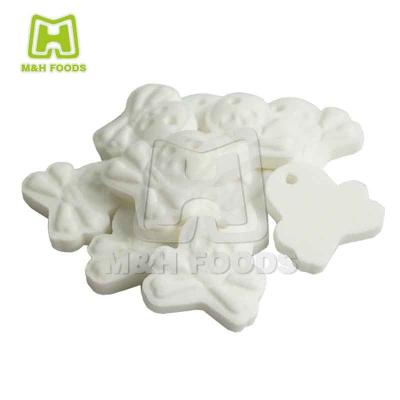 China Bulk Natural White Skeleton Press Fruity Promoted Candy for sale