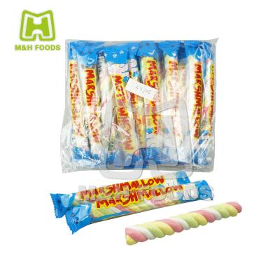 China Natural cotton candy in shaped from rainbow hemp rope for sale