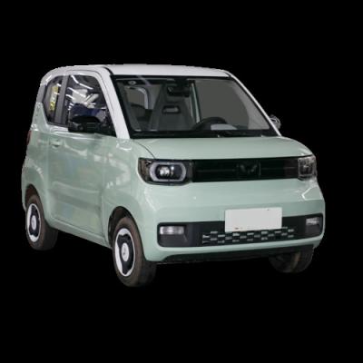 China Fabric SGMW WuLing HongGuang Mini EV Pure Electric Car 4 Seats Mini Vehicle NEDC Range 120km 2WD Macaron Fashion Edition for sale