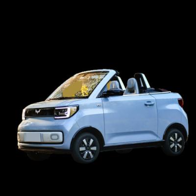 China Leather SGMW WuLing HongGuang Mini EV Convertible Pure Electric Car Runabout 2 Seats Mini Vehicle  CLTC Range 280km 2WD Runabout Edition for sale